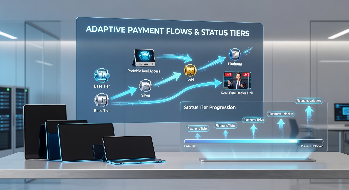 Real-time dealer sessions and match-based wagering with adaptive payment integrations elevating player status