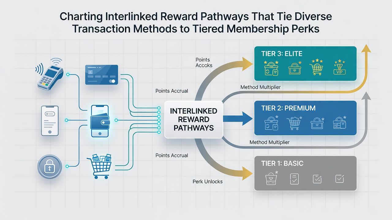 Mobile interface displaying tiered perks linked to payment activity in blackjack and football betting