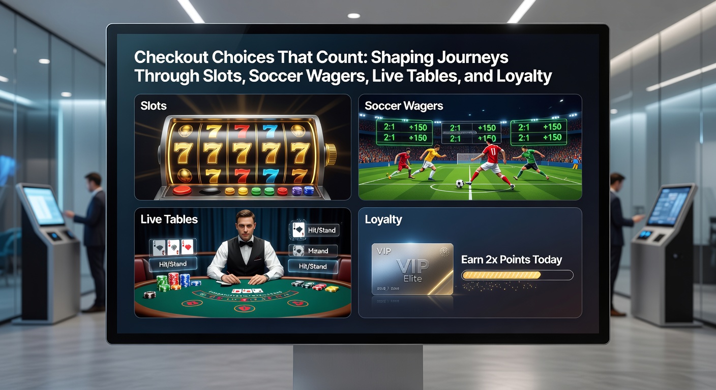 Soccer stadium crowd cheering with overlaid payment app screens and slot reels, symbolizing integrated betting and gaming checkout experiences.