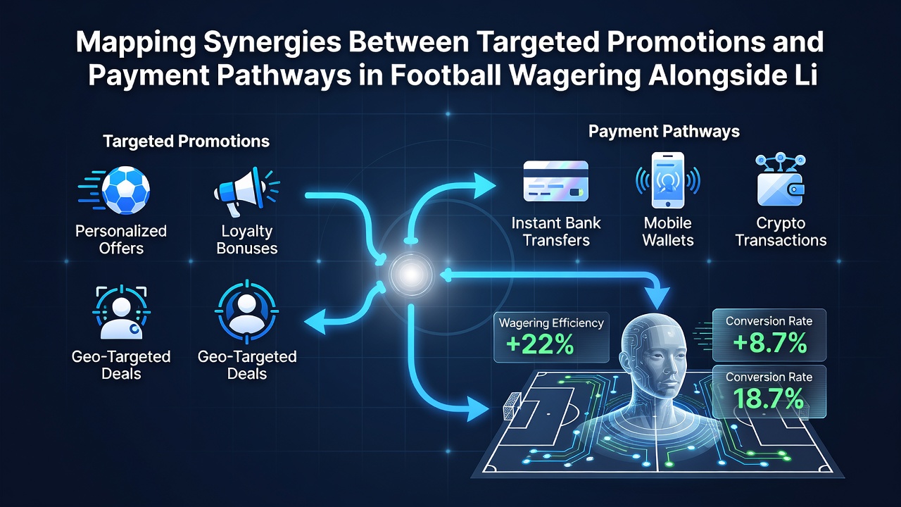 Diagram showing payment flows linked to bonuses in football wagering and live blackjack environments