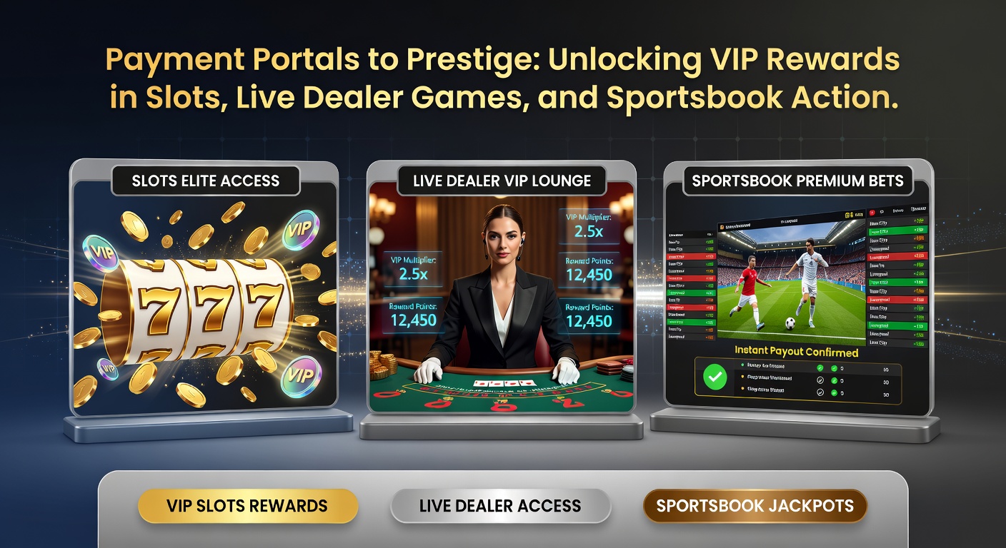 Live dealer roulette wheel in motion on a high-end VIP table, surrounded by instant deposit icons and glowing prestige badges for elite players