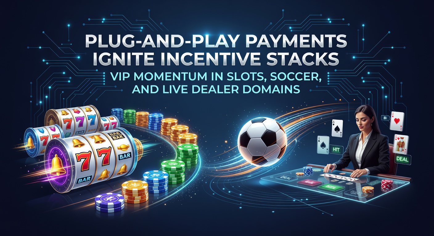 Vibrant digital interface showing seamless payment options alongside cascading slot bonuses and VIP tier icons in a modern casino app