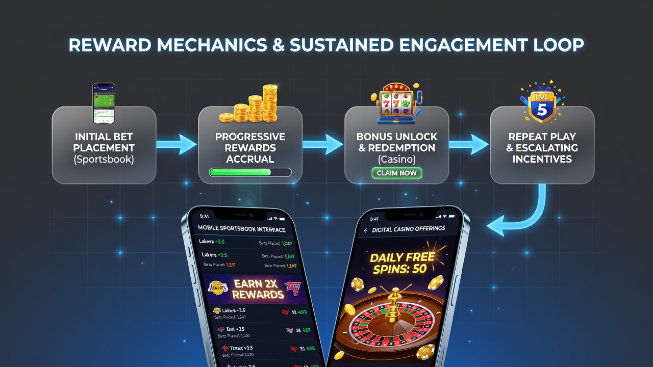 Close-up of a casino app VIP rewards dashboard showing tier progression, instant payout options, and accumulated bonus credits