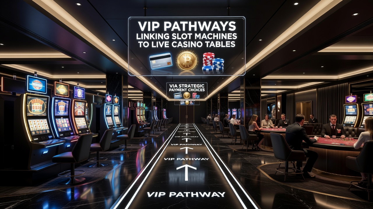 Live casino table with VIP payment interface showing instant transfer options